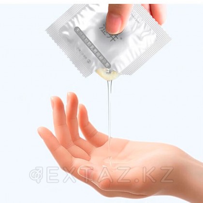 Drywell күшейтілген ынталандыруға арналған текстуралық нүктелі презервативтер 6 дана от sex shop Extaz фото 3