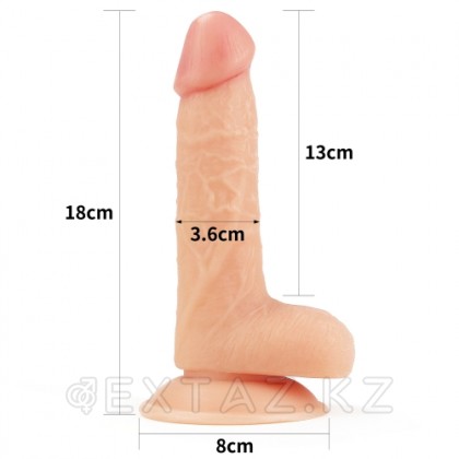 Фаллоимитатор на присоске от MyExtaz (13 рабочая длина) от sex shop Extaz фото 5