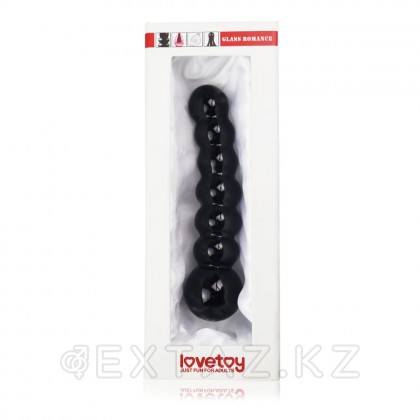 Стеклянный стимулятор, черный 