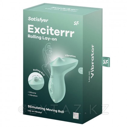 Satisfyer Exciterrr Rolling Lay клитор стимуляторы-зеленый жасыл от sex shop Extaz фото 5