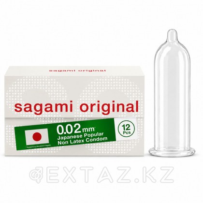 Полиуретанды презервативтер Sagami Original 0.02, 12 дана. от sex shop Extaz