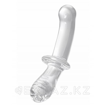 Satisfyer double Crystal шыны дилдо (20×5,5 см) мөлдір от sex shop Extaz