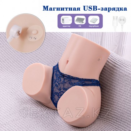 Gina үйкеліс функциясы бар шынайы Қос мастурбатор от sex shop Extaz фото 5
