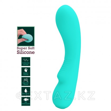 Matt Super Soft вибраторы (19 см) көгілдір от sex shop Extaz фото 2