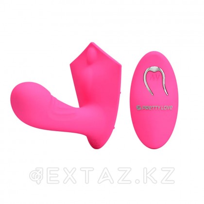 Сымсыз діріл стимуляторы көбелек Walker қызғылт от sex shop Extaz