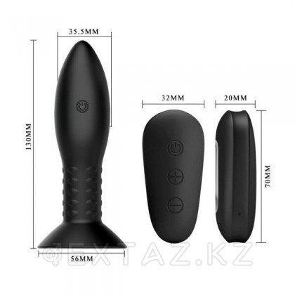Анальный виброплаг с дополнительной стимуляцией Mr.Play от sex shop Extaz фото 3