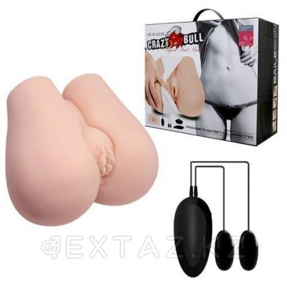 Двойной реалистичный мастурбатор с вибрацией Baile от sex shop Extaz