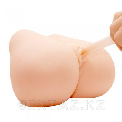 Двойной реалистичный мастурбатор с вибрацией Baile от sex shop Extaz фото 2