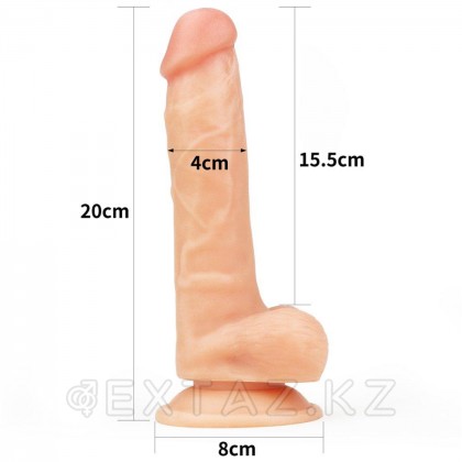 Ultra Soft Dude Dildo Ұсынылды (20*4) от sex shop Extaz фото 3