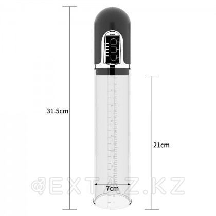 Вакуумная помпа Maximizer Worx VX5 белая (подзаряжаемая) от sex shop Extaz фото 3