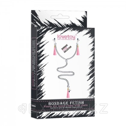 Емізік қысқыштары және щеткалары бар клитор от sex shop Extaz