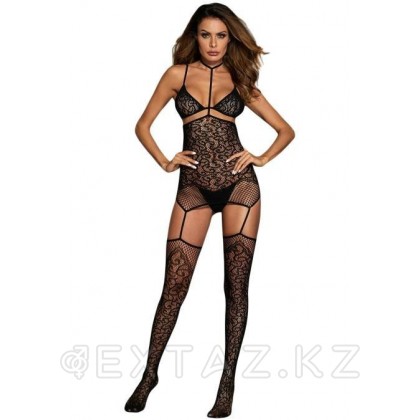 Боди Garter Slip с узором от sex shop Extaz фото 3