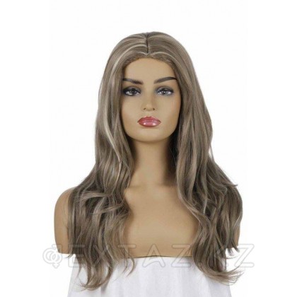 Парик золотисто-пепельный (длинные, вьющиеся) от sex shop Extaz фото 5