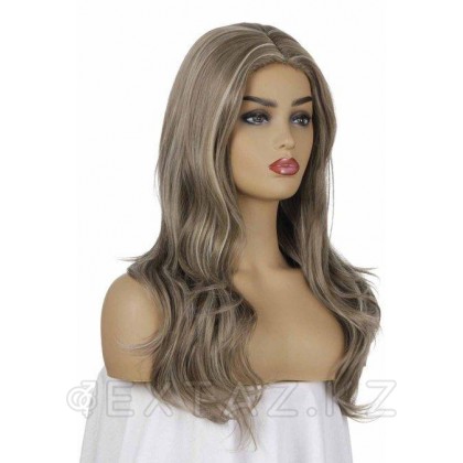 Парик золотисто-пепельный (длинные, вьющиеся) от sex shop Extaz фото 6