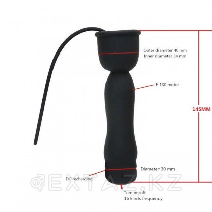 Мужской массажер Black от sex shop Extaz фото 3
