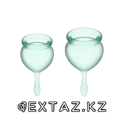 Набор менструальных чаш Satisfyer Feel Good, 15 мл, 20 мл от sex shop Extaz
