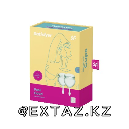 Набор менструальных чаш Satisfyer Feel Good, 15 мл, 20 мл от sex shop Extaz фото 6