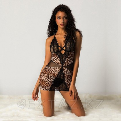 Пеньюар леопардовый от sex shop Extaz