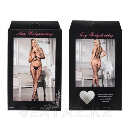 Бодисетка Fishnet & Bow (размер XL) от sex shop Extaz фото 4