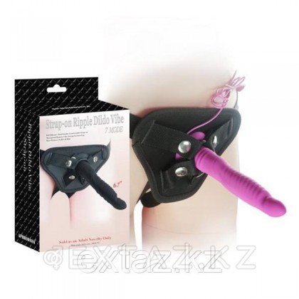 Страпон силиконовый (вибратор - 20 см.) от sex shop Extaz фото 2