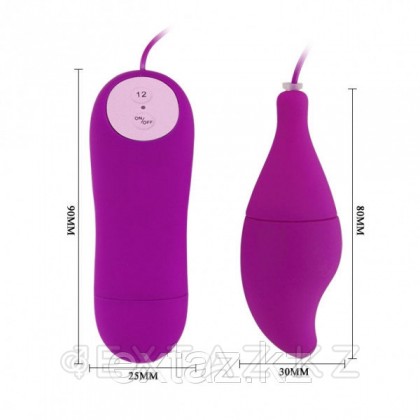 Қашықтан басқару пульті бар діріл стимуляторы (8,3*3) от sex shop Extaz фото 7