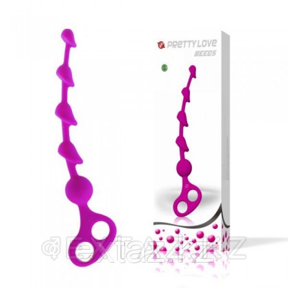 Цепочка анальная силиконовая от sex shop Extaz