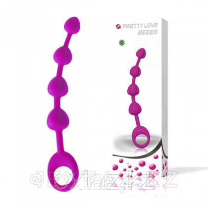 Цепочка анальная силиконовая от sex shop Extaz