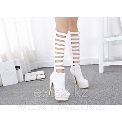 Сексуальные белые сапоги от sex shop Extaz фото 2