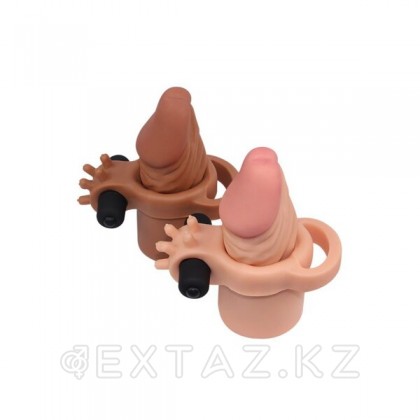 Увеличитель пениса с вибрацией (18,5*4,2) от sex shop Extaz фото 7