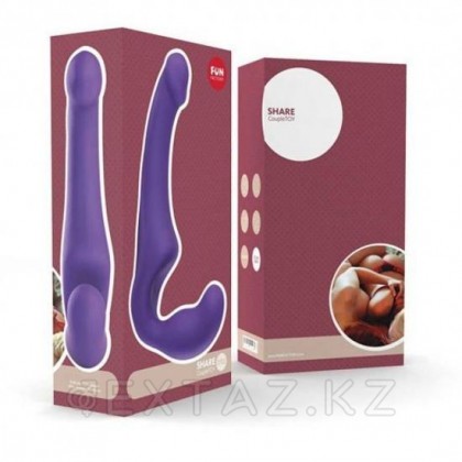 Страпон SHARE безремневой от Fun Factory (фиолетовый) от sex shop Extaz фото 2