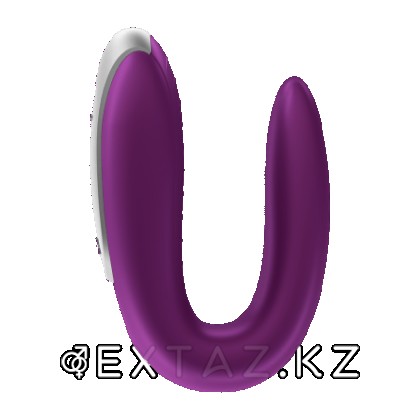 Satisfyer double Fun Violet ақылды жұп вибраторы от sex shop Extaz фото 2