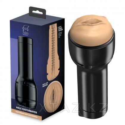 Kiiroo Вульвасының Feel Stroker мастурбаторы (ашық қоңыр) от sex shop Extaz
