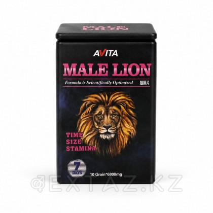 Еркектерге арналған Male Lion қоздырғышы (10 таблетка) от sex shop Extaz