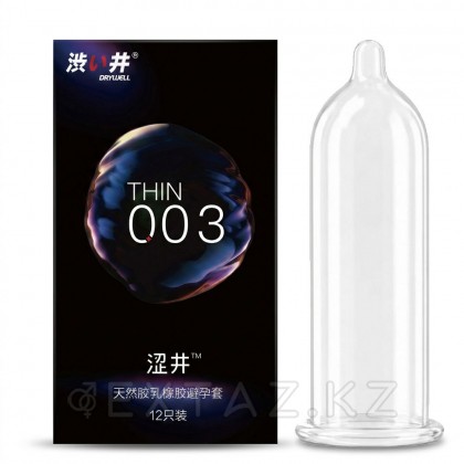 Ультра жұқа drywell презервативтері 0,03 мм., латекс, 12 дана. от sex shop Extaz