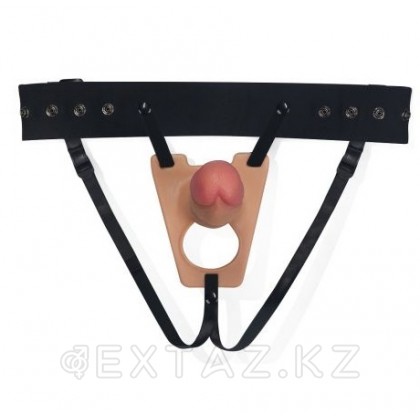Фаллопротез премиум качества со съёмным ремнём (20 см) от sex shop Extaz фото 6