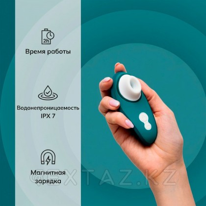 Womanizer Liberty 2 контактісіз клиторлық стимулятор, қою көгілдір от sex shop Extaz фото 12