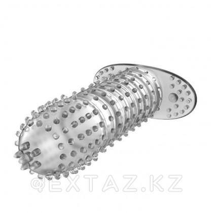 Насадка закрытая CRYSTAL SLEEVE L 120 мм D 35 мм от sex shop Extaz фото 3