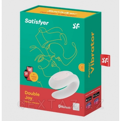 Вибратор для пар Satisfyer Partner Double Joy (белый) от sex shop Extaz фото 4