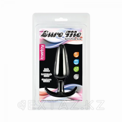 Lovetoy қара анальды плагин (өлшемі S: 10*2,5) от sex shop Extaz