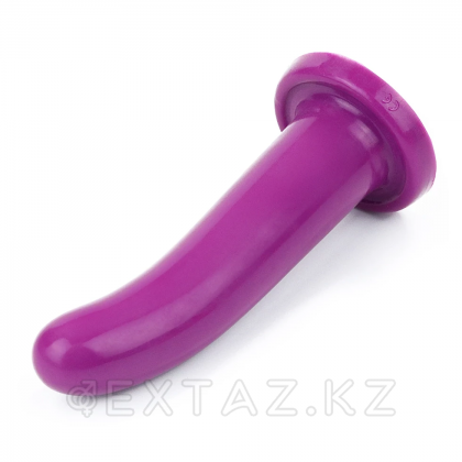Қасиетті ұзын Махаббат дилдосы (күлгін, 14,5 см) от sex shop Extaz фото 3