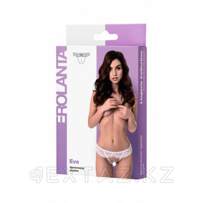 Эротические трусики Erolanta Eve кружевные, белый (42-44) от sex shop Extaz фото 5