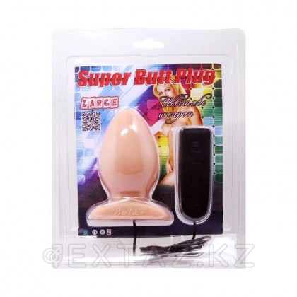 Анальная втулка с вибрацией и пультом управления от sex shop Extaz фото 4