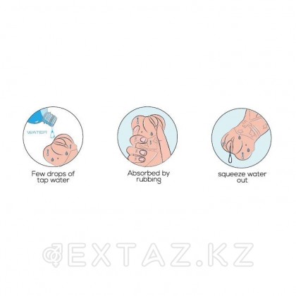 Мастурбатор с эффектом смазки в виде вагины от sex shop Extaz фото 5