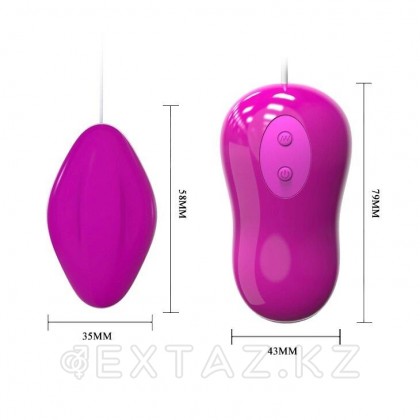 Силиконовая вибропуля с пультом управления от sex shop Extaz фото 6