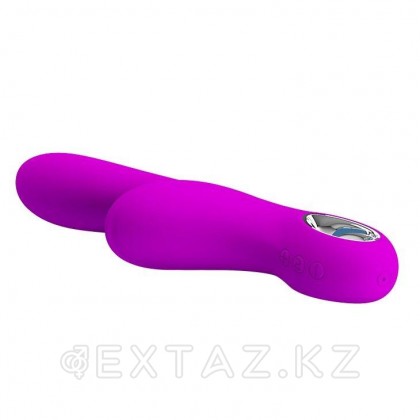 Вибратор с клиторальным стимулятором Carol Purple от sex shop Extaz фото 2