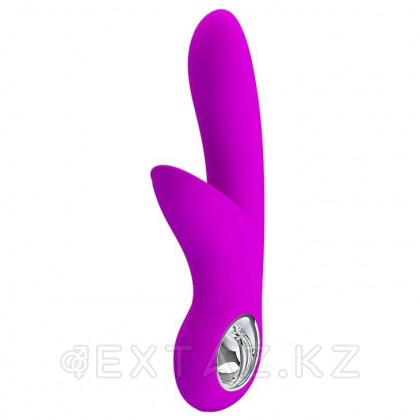 Вибратор с клиторальным стимулятором Carol Purple от sex shop Extaz фото 4