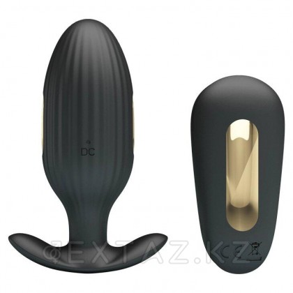 Анальная вибропробка Baile Electric Shock с электростимуляцией от sex shop Extaz
