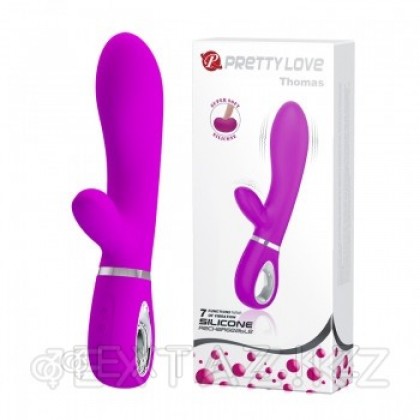 Pretty Love Thomas клиторлық стимуляторы бар Вибратор, күлгін от sex shop Extaz фото 6