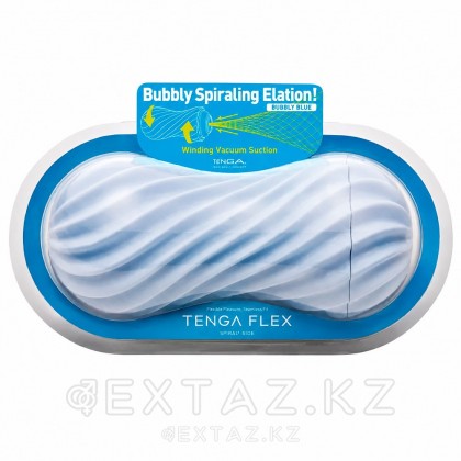Tenga Flex Көпіршікті Көк Мастурбаторы от sex shop Extaz фото 6