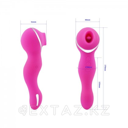 Универсальный массажер со стимуляцией клитора Lealso от sex shop Extaz